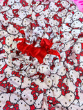 White & Red kitty